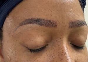 Eyebrow Tattoo result by The Beauty Bum Permanent Makeup in Ontario, CA