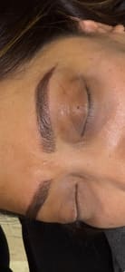 Eyebrow Tattoo result by The Beauty Bum Permanent Makeup in Ontario, CA