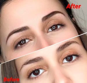 Eyebrow Tattoo result by The Beauty Clinic - By Isa in Clearwater, FL
