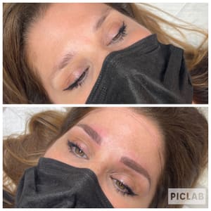 Eyebrow Tattoo result by The Beauty Company LLC in Sewickley, PA