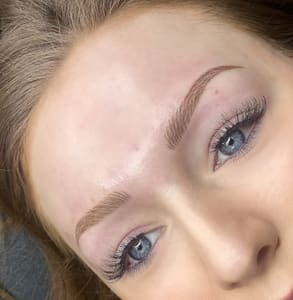 Eyebrow Tattoo result by The Beauty Compass LLC in Appleton, WI
