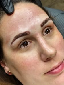 Eyebrow Tattoo result by The Beauty Compass LLC in Appleton, WI
