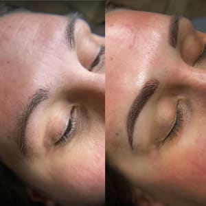 Eyebrow Tattoo result by The Beauty Compass LLC in Appleton, WI