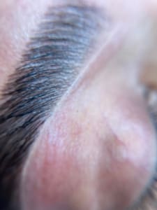 Eyebrow Tattoo result by The Beauty Compound in Brooklyn, NY