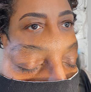 Eyebrow Tattoo result by The Beauty Compound in Brooklyn, NY