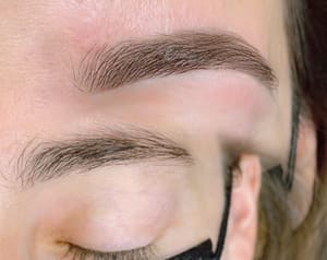 Eyebrow Tattoo result by The Beauty Compound in Brooklyn, NY