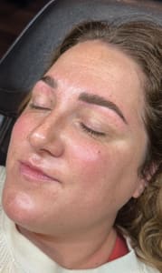 Eyebrow Tattoo result by The Beauty Coven in Westbrook, ME