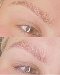 Eyebrow Tattoo result by The Beauty Haven in Moody, AL