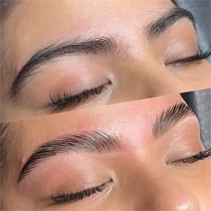 Eyebrow Tattoo result by The Beauty Hive in Charlotte, NC