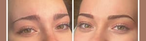 Eyebrow Tattoo result by The Beauty Ink Society in Erie, PA