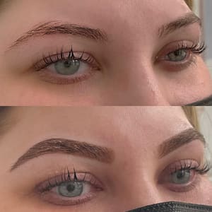 Eyebrow Tattoo result by The Beauty Lab Miami in Miami, FL