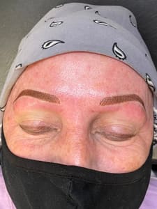 Eyebrow Tattoo result by The Beauty Lab Tampa in Tampa, FL