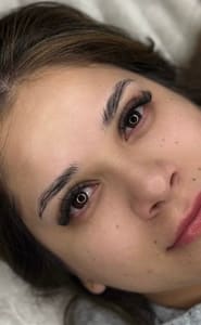 Eyebrow Tattoo result by The Beauty Lab TBL BROWS AND LASHES in San Bernardino, CA