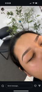 Eyebrow Tattoo result by The Beauty Room in Barstow, CA