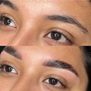 Eyebrow Tattoo result by The Beauty Suite Riverside in Riverside, CA