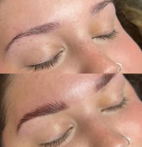 Eyebrow Tattoo result by The Beauty Suite Riverside in Riverside, CA
