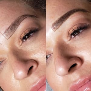 Eyebrow Tattoo result by The Beauty Temple in Plantation, FL