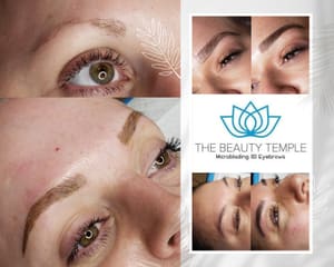 Eyebrow Tattoo result by The Beauty Temple in Plantation, FL