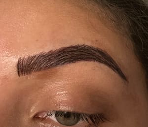 Eyebrow Tattoo result by The Beehive Aesthetic - Microblading in Rochester, NY
