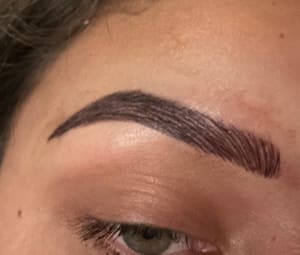 Eyebrow Tattoo result by The Beehive Aesthetic - Microblading in Rochester, NY