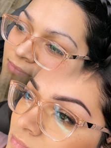 Eyebrow Tattoo result by The Bella Brow Studio in Southlake, TX