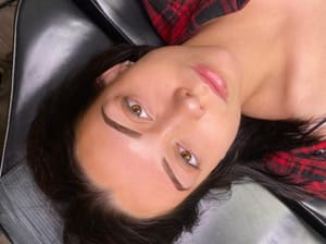 Eyebrow Tattoo result by The Blade and Beauty Studio and Spa in Metamora, MI