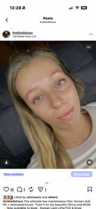 Eyebrow Tattoo result by The Blade Haus in West Bend, WI