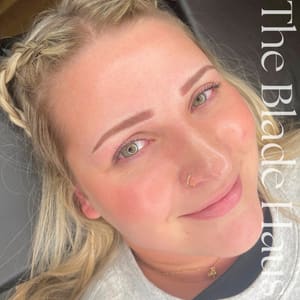 Eyebrow Tattoo result by The Blade Haus in West Bend, WI