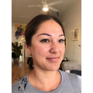 Eyebrow Tattoo result by The Bladed Rose Studio in Oakland, CA