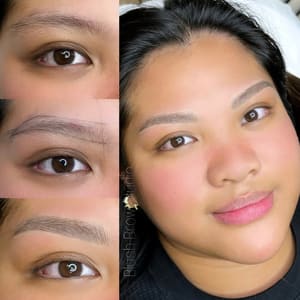 Eyebrow Tattoo result by The Blush Brow Studio in Walnut Creek, CA