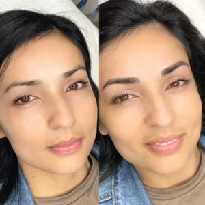 Eyebrow Tattoo result by The Blush Brow Studio in Walnut Creek, CA