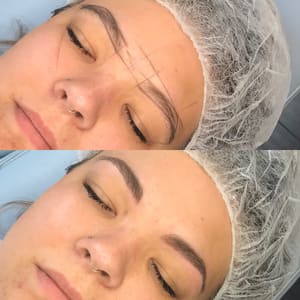 Eyebrow Tattoo result by The Blush Lounge Permanent Makeup in Johnson City, TN