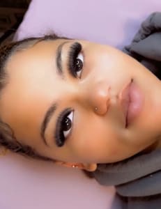 Eyebrow Tattoo result by The Bombshell Extension Ltd.Co in Killeen, TX