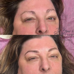 Eyebrow Tattoo result by The Brow and Beauty Lounge in Toledo, OH