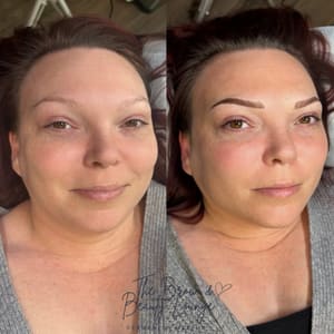 Eyebrow Tattoo result by The Brow and Beauty Lounge in Toledo, OH