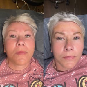 Eyebrow Tattoo result by The Brow and Beauty Lounge in Toledo, OH