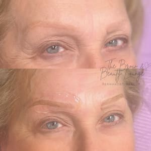 Eyebrow Tattoo result by The Brow and Beauty Lounge in Toledo, OH