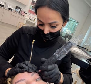 Eyebrow Tattoo result by The Brow and Ink Atelier in Draper, UT