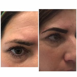 Eyebrow Tattoo result by The Brow Artist in Lewiston, ME