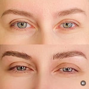 Eyebrow Tattoo result by The Brow Atelier By Nounette in Beverly Hills, CA