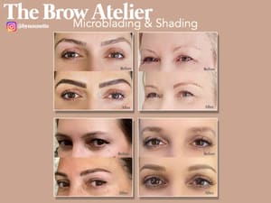 Eyebrow Tattoo result by The Brow Atelier By Nounette in Beverly Hills, CA