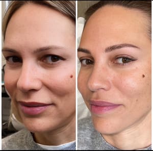 Eyebrow Tattoo result by The Brow Atelier By Nounette in Beverly Hills, CA
