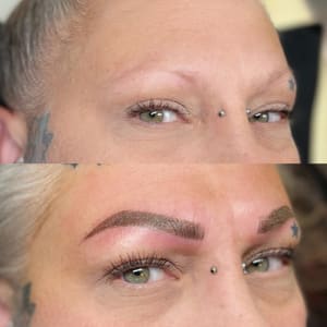 Eyebrow Tattoo result by The Brow Babe in Great Falls, MT