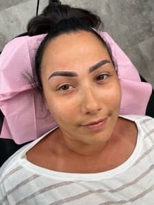 Eyebrow Tattoo result by The Brow Beasta - Ombre Brows Microblading in Bonita Springs, FL