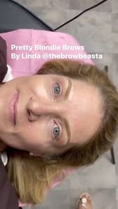 Eyebrow Tattoo result by The Brow Beasta - Ombre Brows Microblading in Bonita Springs, FL