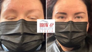 Eyebrow Tattoo result by The Brow & Beauty Studio in Hagerstown, MD