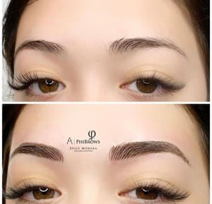 Eyebrow Tattoo result by The Brow & Beauty Studio in Wellington, FL