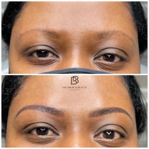 Eyebrow Tattoo result by The Brow & Beauty Studio in Wellington, FL