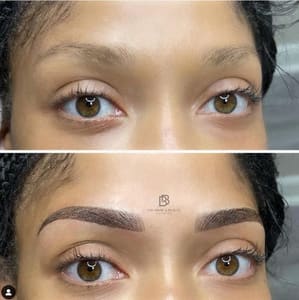 Eyebrow Tattoo result by The Brow & Beauty Studio in Wellington, FL