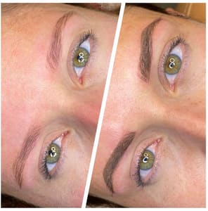 Eyebrow Tattoo result by The Brow Buddha in Lapeer, MI